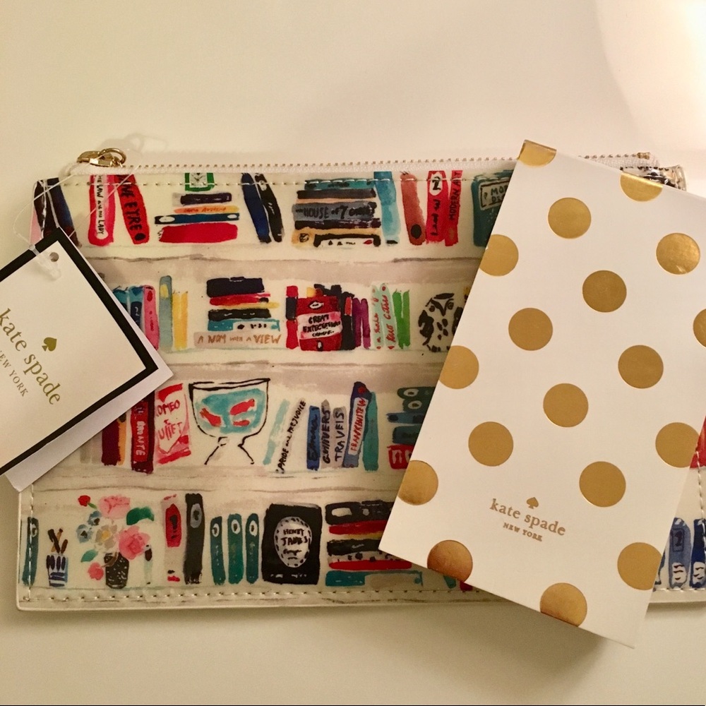 Kate Spade Pencil Pouch and Notepad